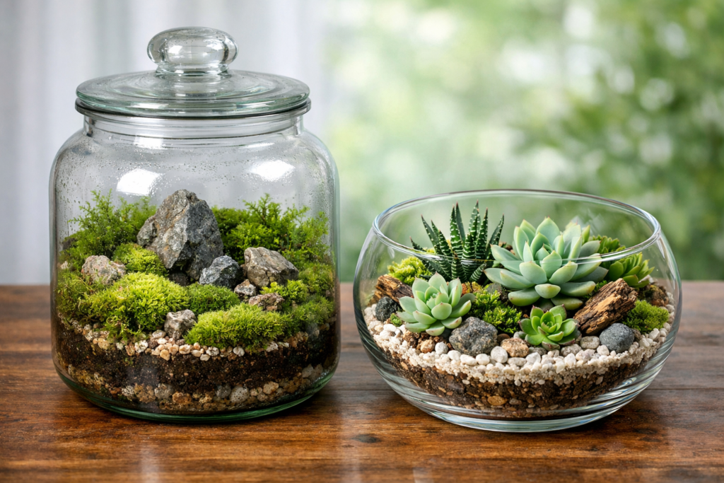 Closed terrarium