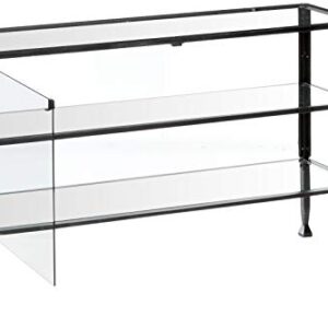 SEI Terrarium Curio Display Console Table