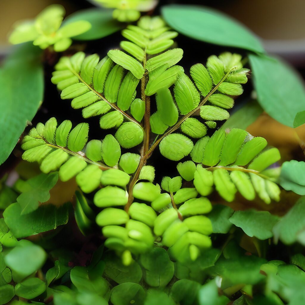 Lemon Button Fern for miniature gardens and terrariums